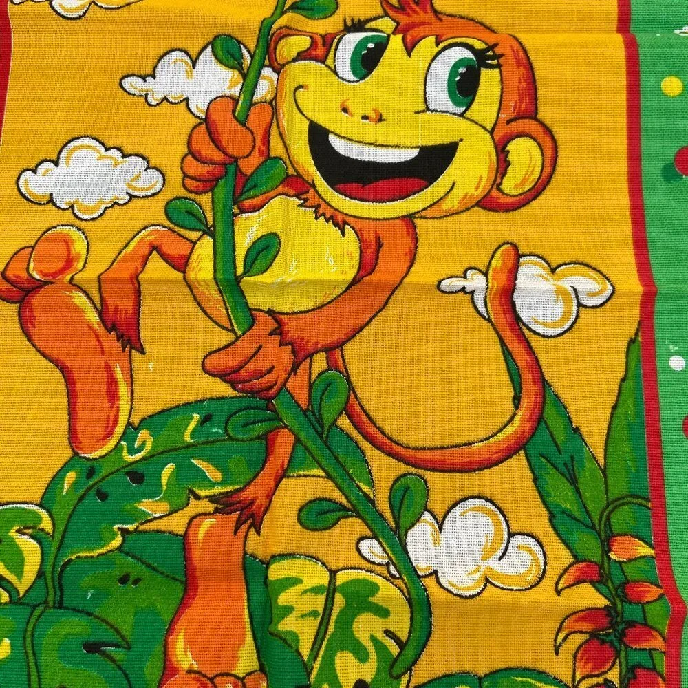 NWOT Kitchen towel  Funny Monkey
